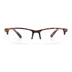 Gafas de lectura de media montura para hombre